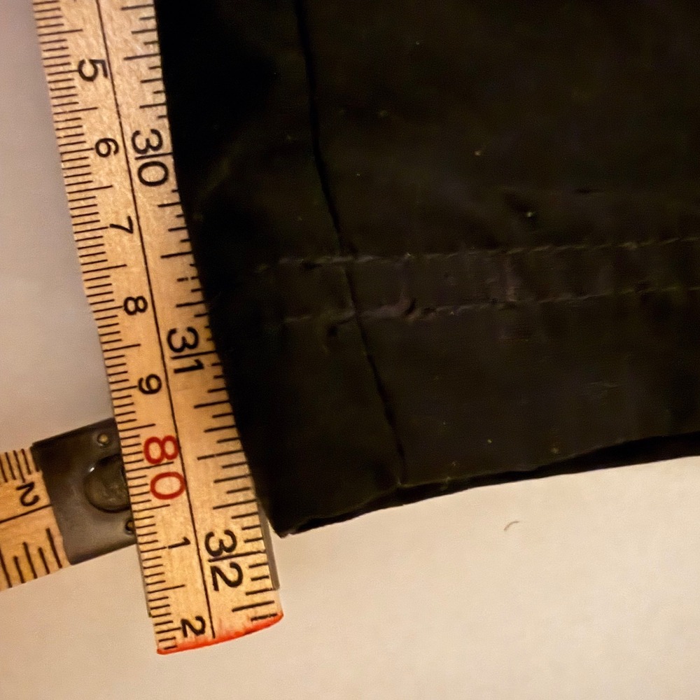 Lands End Mens XL/T Snow Rain Pants Black Nylon 40-42 Waist Outdoor Winter - Picture 9 of 9